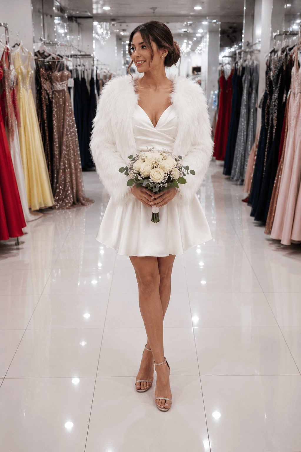 Elsa Faux Fur Jacket